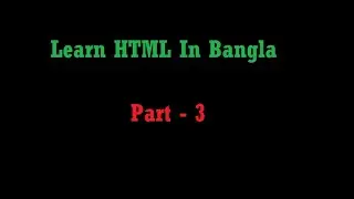 Forms, input, button | Learn HTML Part-3