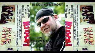 SLASH PUPPET - RONALD RAYMOND BOUDREAU TRIBUTE set to song 