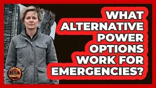 What Alternative Power Options Work For Emergencies?