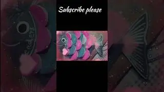 Fish Gender Explanation | Male and Female Fish Project #artscraft  #viral  #shortvideo  #drawing