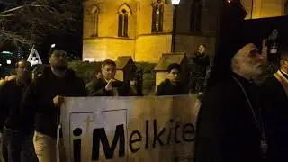 Melkites join in the protest against the abortion bill(2)
