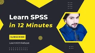 learn SPSS in 12 Minutes!