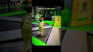 Wipeout Is Very Simple? #wipeout #trampoline #edit #trollface