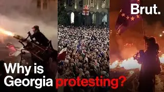 Why is Georgia protesting?