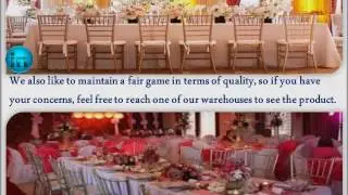 Greatly Valued Wholesale Chairs and Tables Discount From Larry Hoffman