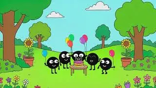 Birthday video made in Moho pro
