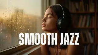 Rain Jazz Cafe Window Sounds for Sleep, Study, Relaxation & Stress Relief