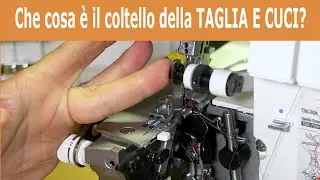 Taglia e cuci - Con la taglia e cuci puoi cucire senza tagliare! Tutorial per l'uso del coltello.