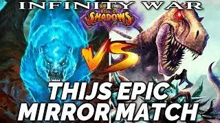 Hearthstone Thijs EPIC MIRROR MATCH - Heal Druid Standard Deck Rise of Shadows