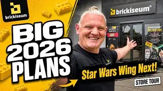 HUGE 2026 Plans for Brickiseum! Epic Store Stock Tour & Star Wars Museum Coming Next! 