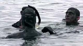 Qui dit commando de marine, dit maitrise aquatique !