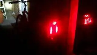 Cateye Rear Bike Lights (2 x TL-LD600 + 1 x TL-LD1100)