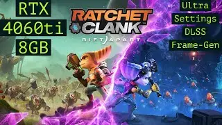 Ratchet & Clank Rift Apart Gameplay Ultra Setting - DLSS - Frame Gen RTX 4060 ti 8GB 2023
