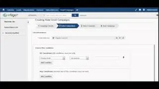 vTiger Email campaign Plugin