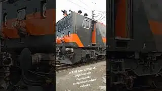 WAP5 kavach installation completed #Amrit Bharat locomotive 🚂🚃🚃🚃 Indian railway##