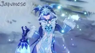 Genshin Impact Cryo Cicin Mage in all languages (ENG, JP, KR, CN)