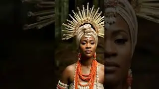 Ọya, Fierce Yoruba goddess of transformation and storm⚡🔥. #orisha #shorts #oya #ai