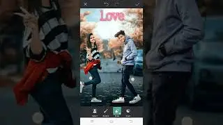 Love photo editing on PicsArt || viral photo editing#youtubeshort#photoediting#picsartediting #short