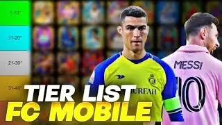 Tier List ATACANTES & PONTAS no Fc Mobile - Melhores Atacantes do Fc Mobile !!