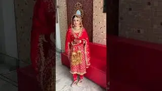 🥰🥳 Beautiful Punjabi Bridal look 😍😍#fashion # trending #youtubeshorts #song #music #viralvideo