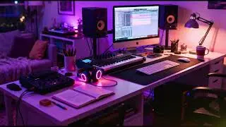 Dancing Through Silence • Elegant Piano Motions in a Quiet Golden Atmosphere