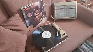 Brenton Wood on my PHILIPS portable record player (with lyrics)
