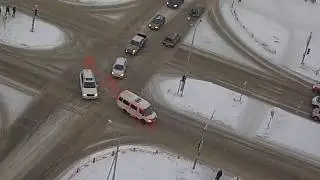 ДТП с утреццца в Нижневартовске