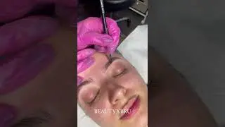 Brow wax & fill in using my fav products from Kelley baker pro !