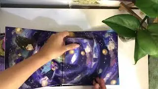 Pop up book Berpetualang ke dunia tidur bersama Molly dan peri Lunalora
