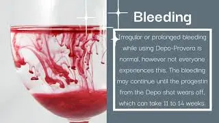 What happens when you stop the injection?