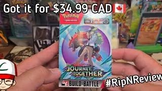 Let's #RipNReview the 2025 Pokemon Journey Together Build And Battle Box!