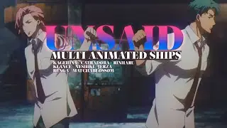 multi-animated couples | everything feels so gay [for gigi!]