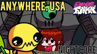 Anywhere, USA (Nightcore) | Friday Night Funkin' | FNF Online