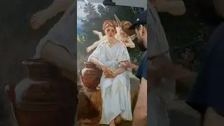 work in process, Bouguereau master study #oilpainting #painting #art