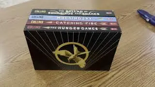 The Hunger Games: 4-Book Paperback Set ASMR Unboxing #asmrunboxing #hungergames