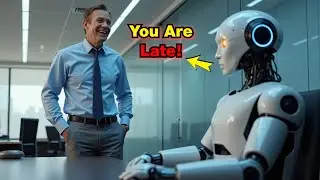 Job interviews in 2100.. | AI Movie | AI Film | AI Show | AI Animated Video