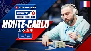 5 300 € MAIN EVENT - JOUR 4 avec Benny & Yu | EPT MONTE-CARLO 2025 | PokerStars en Français