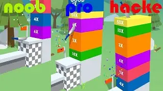 NOOB vs PRO vs HACKER - Slice It All!