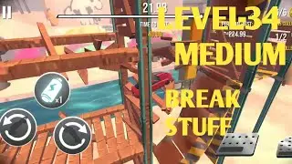 CAR STUNT EXTREME |LEVEL-34| MEDIUM| BREAK STUFF