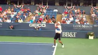 John Isner vs. James Blake Legg Mason Match Highlights