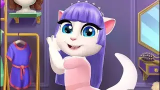 My talking Angela 2 Cakes Cooking 🍰 Update in Gameplay #mytalkingangela2 #games