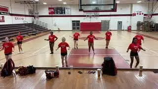 Go Mighty Warhawks Band Dance