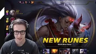 561. Bjergsen - Diana vs Zed - Mid - November 15th, 2017 - PreSeason 8 Patch 7.22