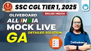 Oliveboard 1 - 2 March SSC CGL GK GS Mock Test 2025 With Solutions