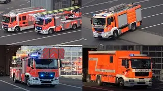 (Neue DLK Generation) Einsatzfahrten Feuerwache 10 Köln
