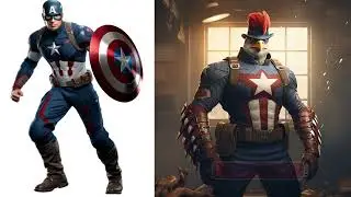 SUPERHEROES But CHICKENS 🐔 All Characters (Marvel & DC, Spiderman etc..)