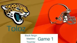 Black Reign Madden Money Tournament Game 1... High Scoring Game