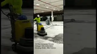 SHCG-600 Concrete grinder and polisher machine