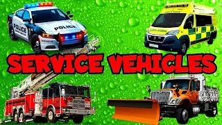 Learn Rescue Vehicles &ndash; Early Learning and Quiz for toddlers!