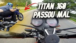 FAN 125 ORIGINAL VS TITAN 160 - DEI TRABALHO PRA TITAN 160